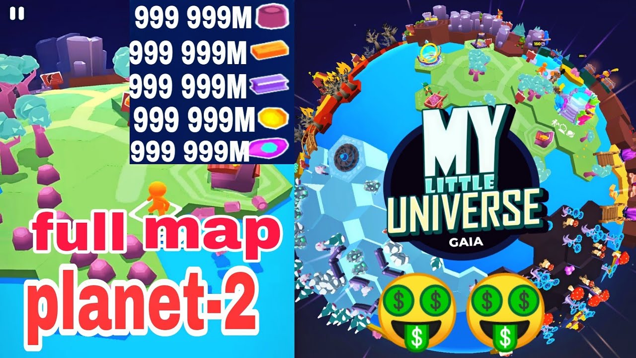 my little universe : planet 2  unlimited resources