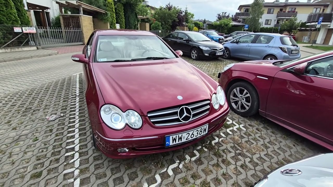Clk 240 v6 prezentacja auta