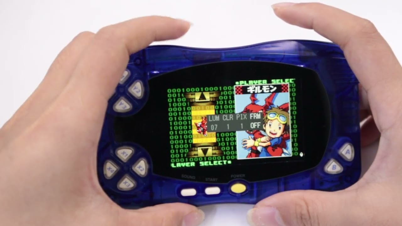 2025 Newest WSCC Retro Pixel HD IPS Backlight LCD Screen Display For Bandai WonderSwan Crystal Color