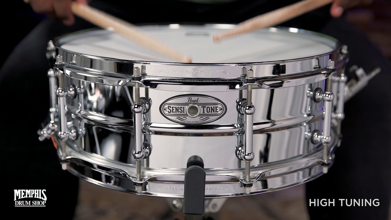 Pearl 14x5 Sensitone Steel Snare Drum (STA1450S)