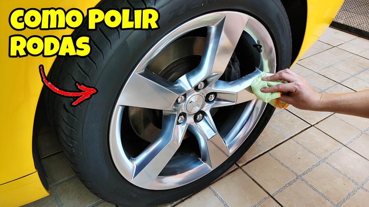COMO POLIR RODA DE CARRO
