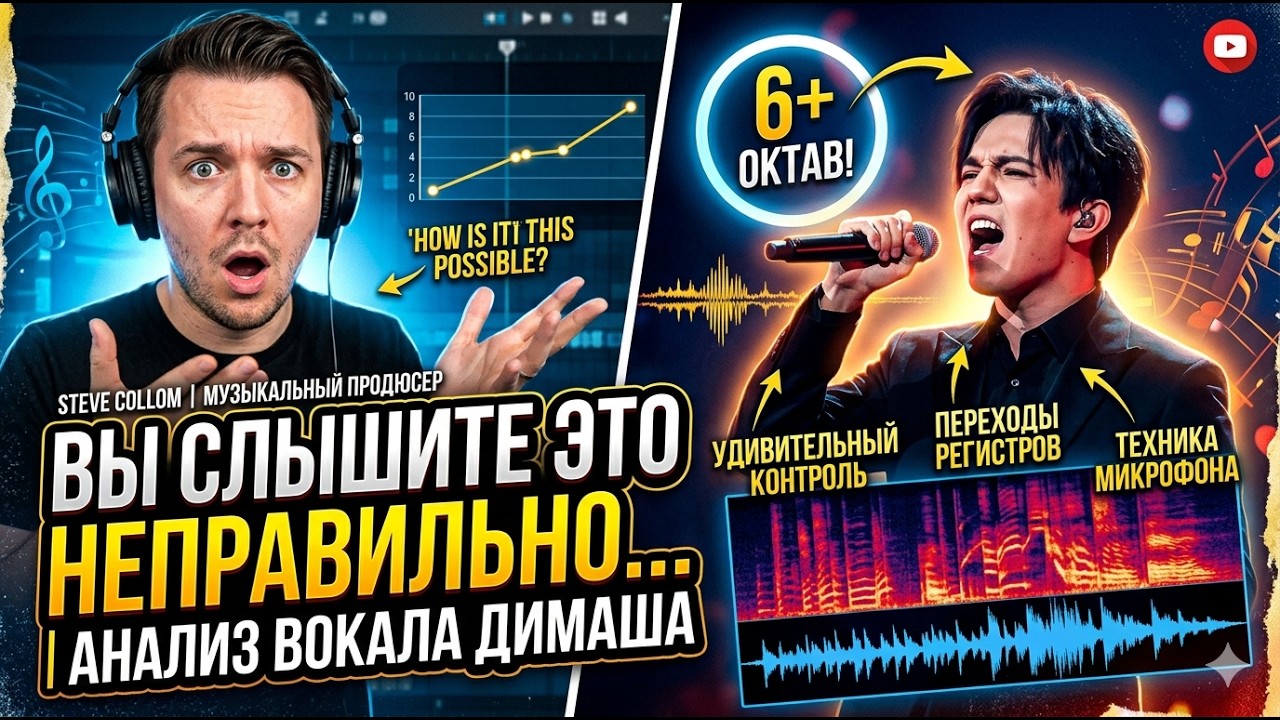 СКРЫТЫЙ АНАЛИЗ! Первая Реакция Продюсера из США на Димаша с песней SOS