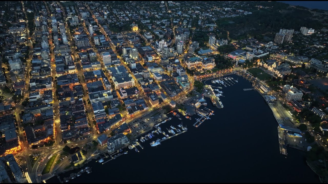 Victoria BC aerial drone footage [Mavic 3 pro]