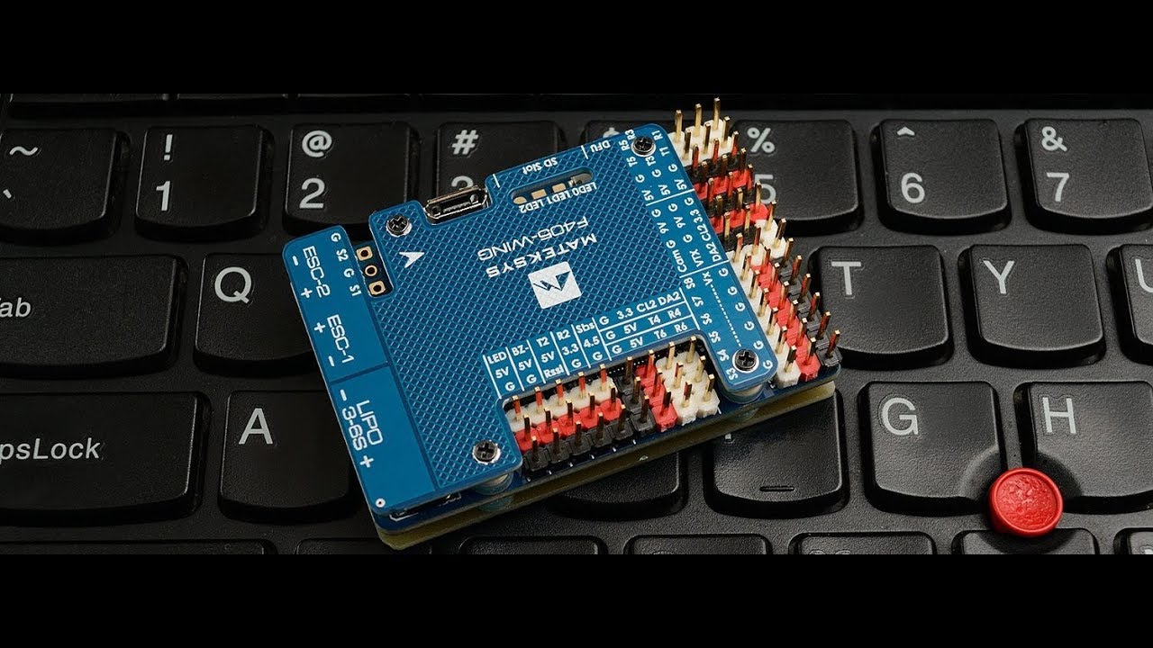 MATEK F405 Wing - Vorbereitung und Ardupilot / Arduplane Installation [Live]
