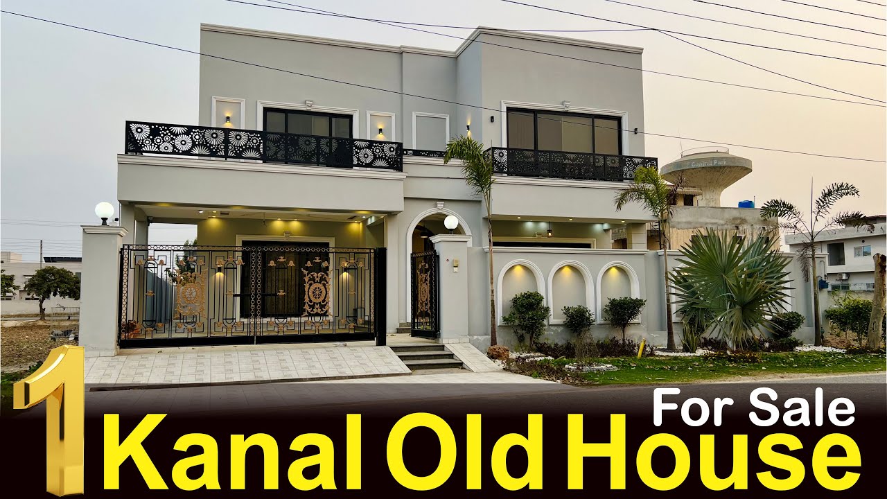 1 Kanal Old House for Sale in Central Park Housing Scheme Lahore | Cheap Price House