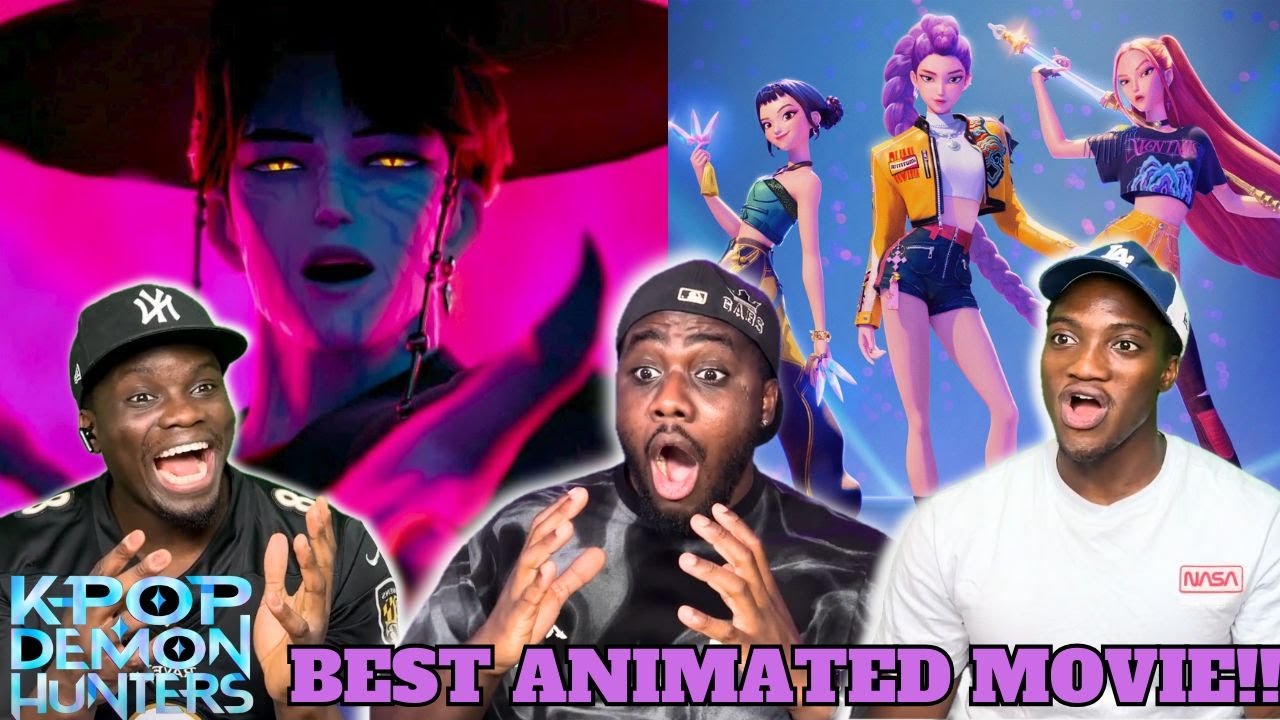 BEST ANIMATED MOVIE EVER?!! BROTHERS REACT TO KPOP DEMON HUNTERS