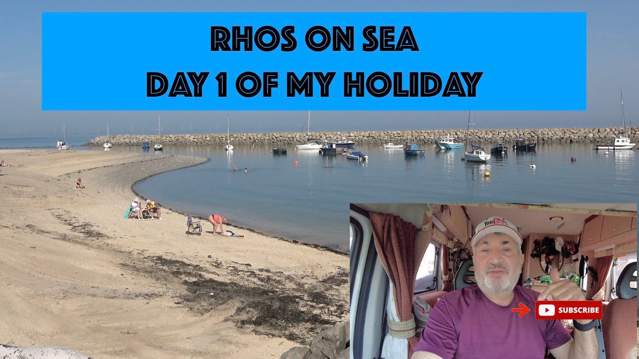 Rhos on Sea Day one of my Holiday