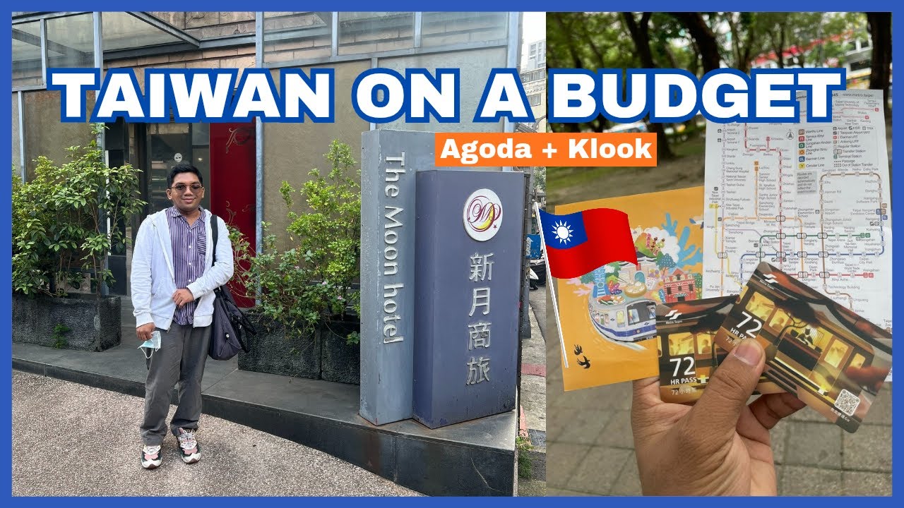 How to Travel Taipei on a Budget: The Moon Hotel + Unlimited MRT Pass - Vlog 2 🇹🇼