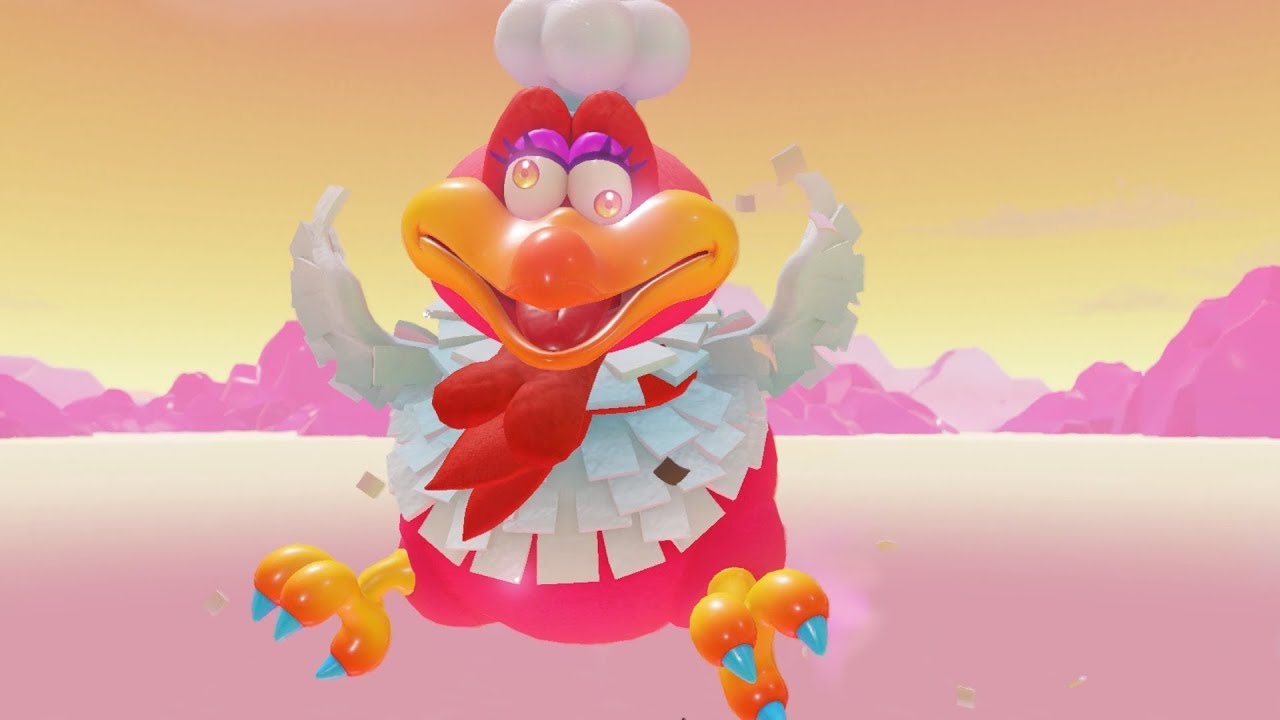 Super Mario Odyssey: Cookatiel Boss Fight #14