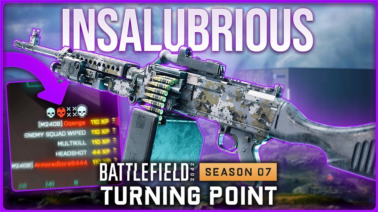 The M240B is great, but the players in Battlefield 2042 make the experience terrible..