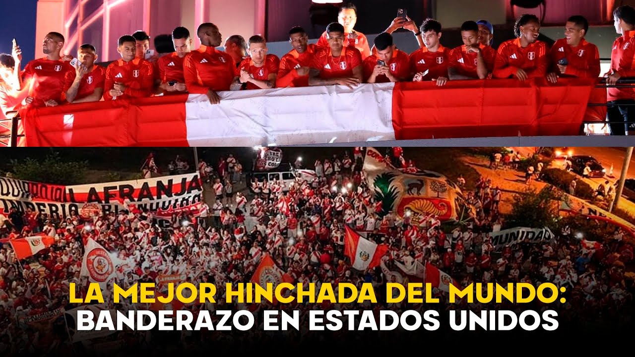La mejor hinchada del mundo: Histórico banderazo en Estados Unidos previo al Perú vs. Canadá