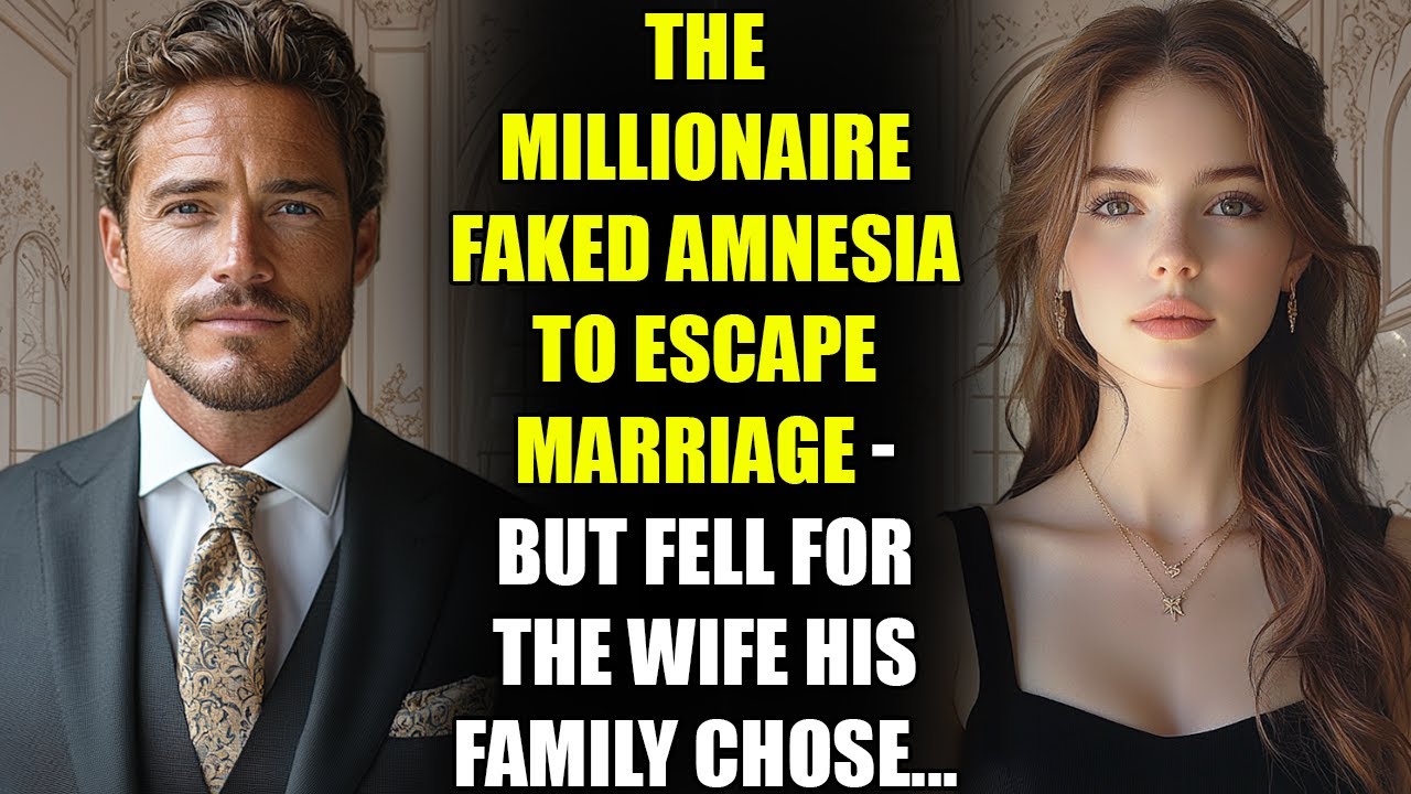 The MILLIONAIRE Faked Amnesia to Escape Marriage - But Fell for the Wife His Family Chose...