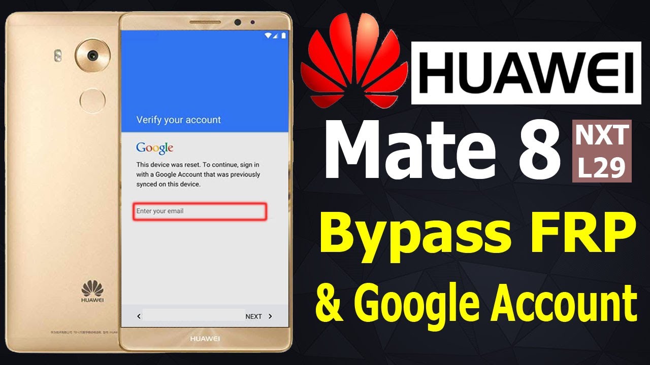 How to Unlock Huawei Mate 8| Bypass FRP Huawei Mate 8| Unlock Huawei NXT-L29| FRP Bypass| K Ar Kormo