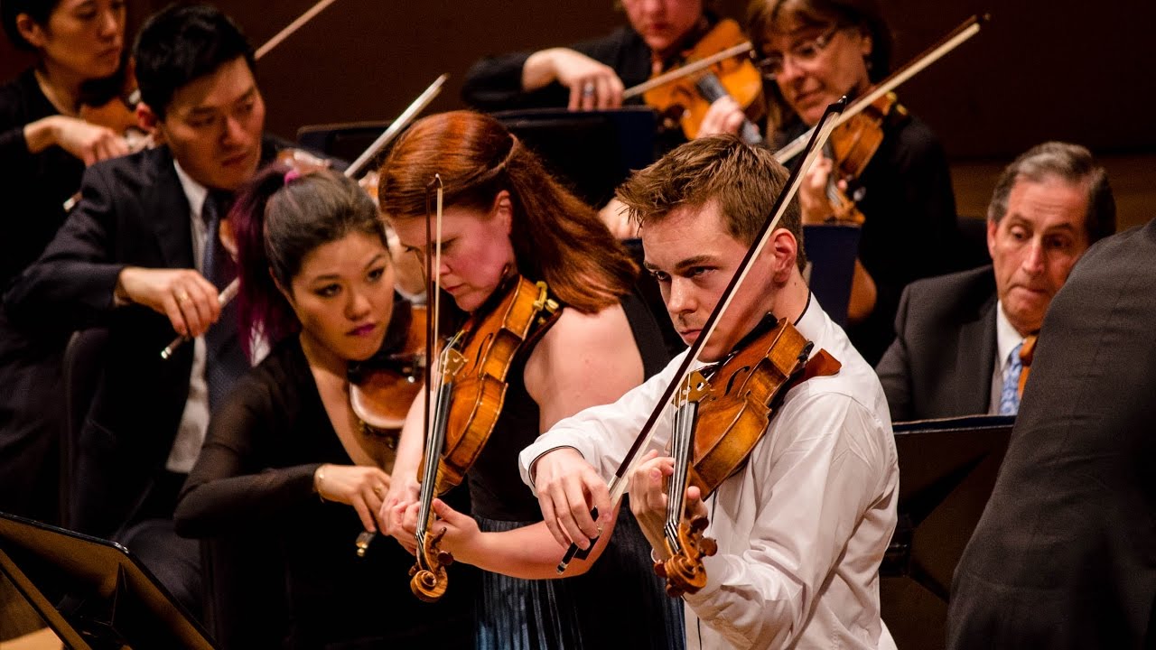 Mozart's Sinfonia Concertante for Violin, Viola and Orchestra - ft. Erin Keefe and Matthew Lipman