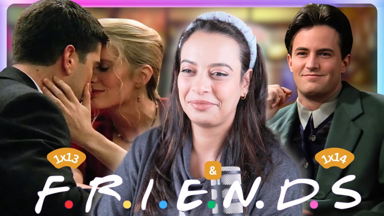 **Сладкий момент** ДРУЗЬЯ (1994) Сезон 1 Серии 1x13 и 1x14 | Первый просмотр | Реакция