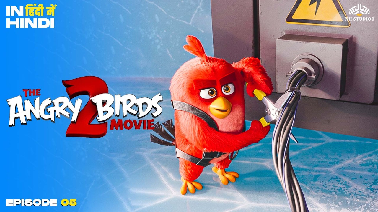 “The Red Angry Bird and the Mighty Eagle at the goons’ hideout” 🐦🔥🦅💥🏚️ | Fight Scene With Eagles