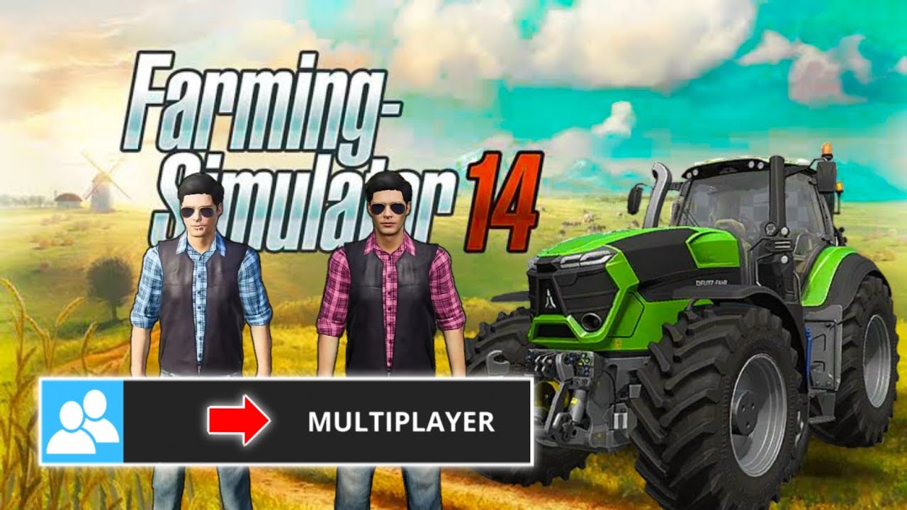 Fs14 Multiplayer Farming simulator 14 Gameplay video !