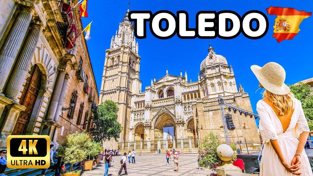 🇪🇦[4K] TOLEDO - The Most Beautiful Medieval City in the World - Spain’s Most Spectacular Cities