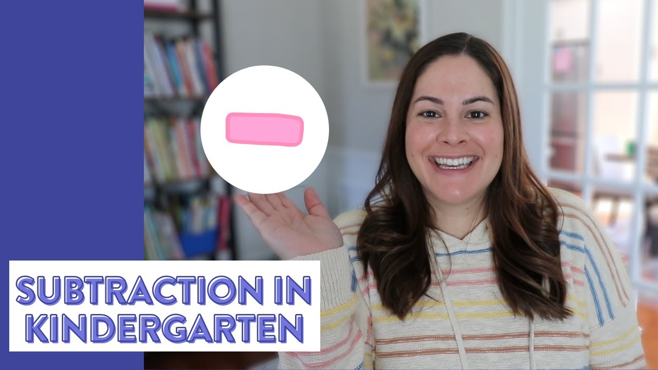 How to teach Subtraction in Kindergarten in 5 Easy Steps // kindergarten subtraction ideas!