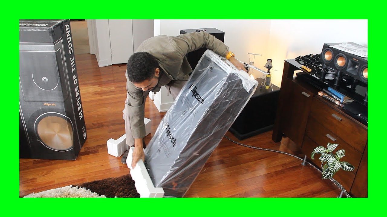 KLIPSCH RP-280F / UNBOXING / HOME THEATER
