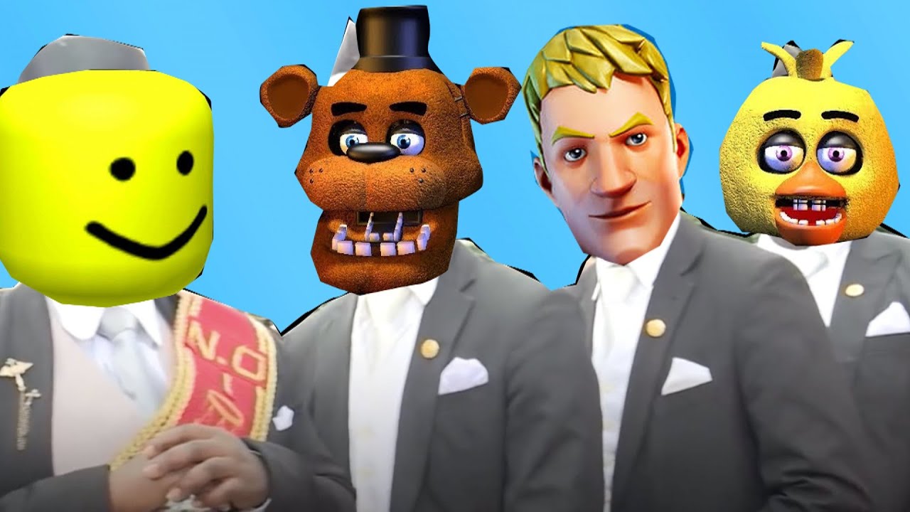Fortnite & Five Nights at Freddy's & Roblox (OOF) - Coffin Dance Song Astronomia (COVER)