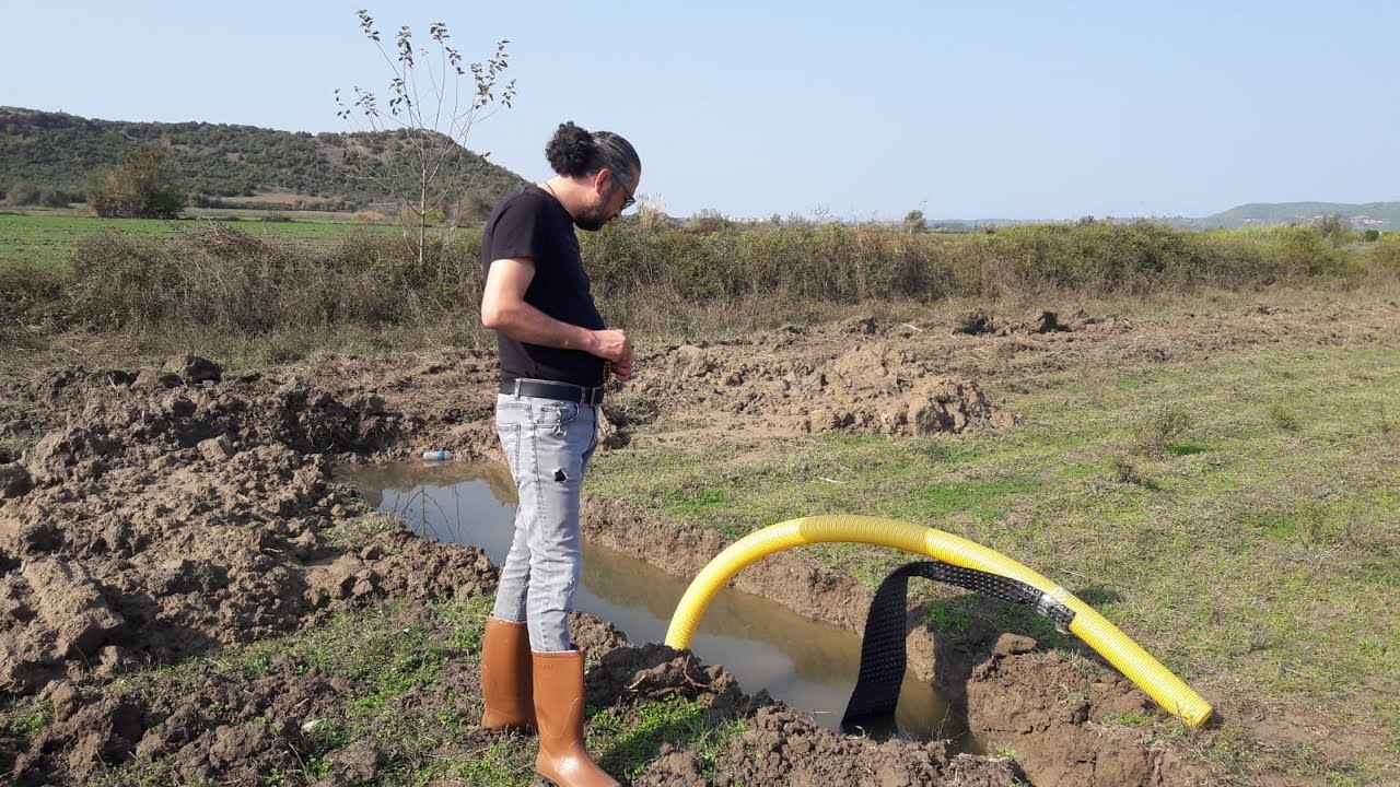 Hydroluis Drenaj / Antalya Manavgat / Sidesebze Muz Serası  / Muz Serası / Drenaj ve sera kurulumu