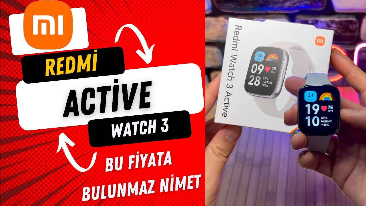 Redmi Watch 3 ACTİVE Akıllı Saat Detaylı İnceleme • UYGUN FİYATA EN İYİ AKILLI SAAT ?