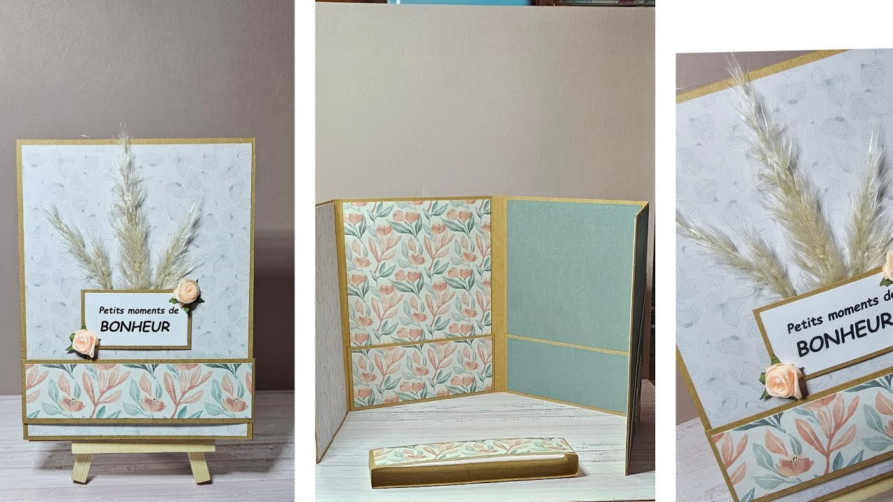 Scrapbooking : tuto happy mail simple et rapide matériel de cher action
