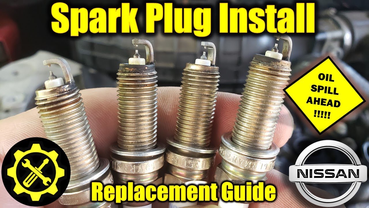 2007 - 2012 Nissan Altima 2.5 Liter - How to Replace Spark Plugs & Remove Oil in Spark Plug holes!