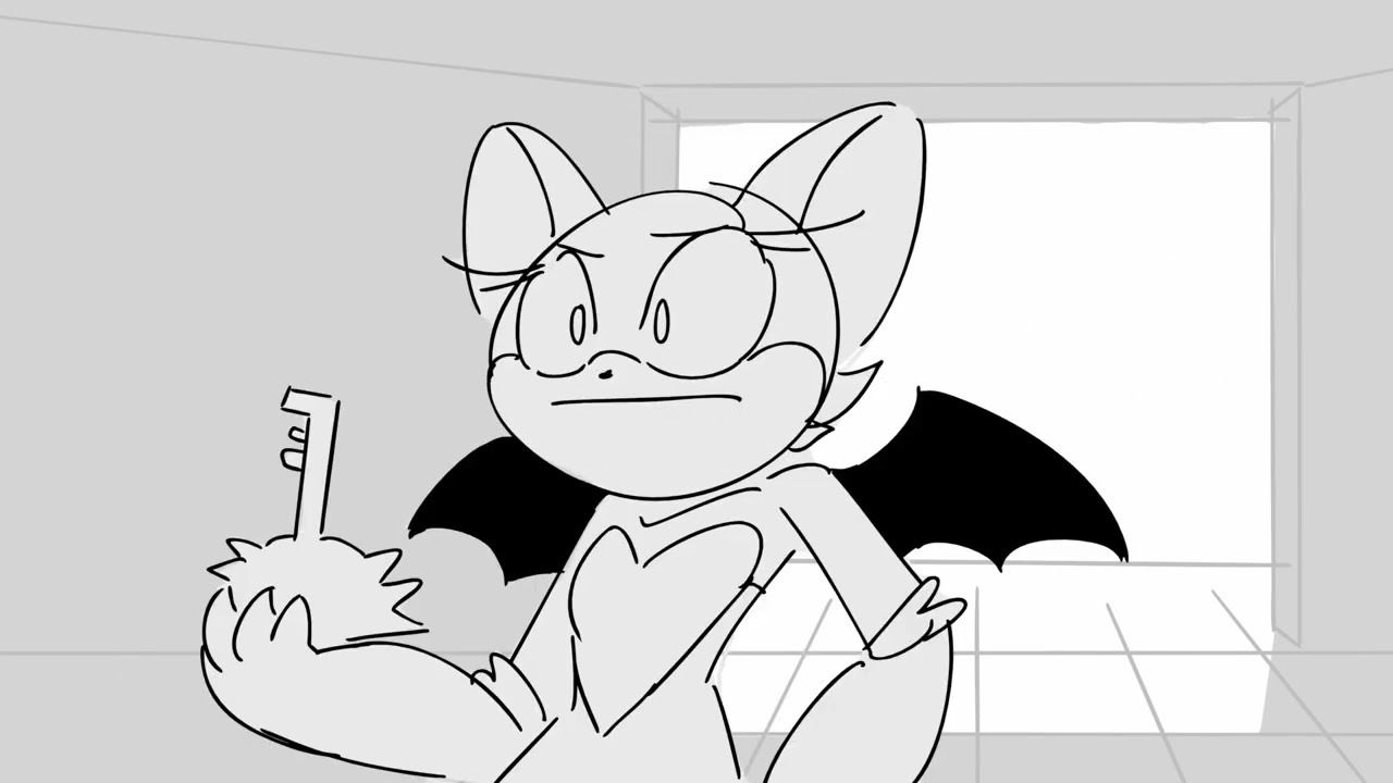 Sonic Adventure 2: Rouge in Egg Quarters (Animatic)