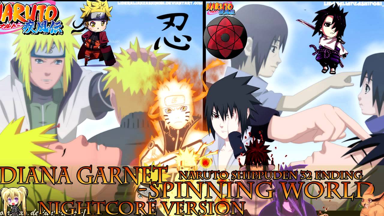 Nightcore - Spinning World (Naruto Shippuden Ending 32)