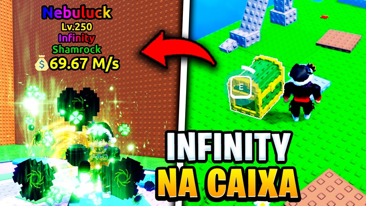 😱 PEGUEI O INFINITY MAIS QUEBRADO DO FUJA DO TSUNAMI PARA BRAINROTS 🔥