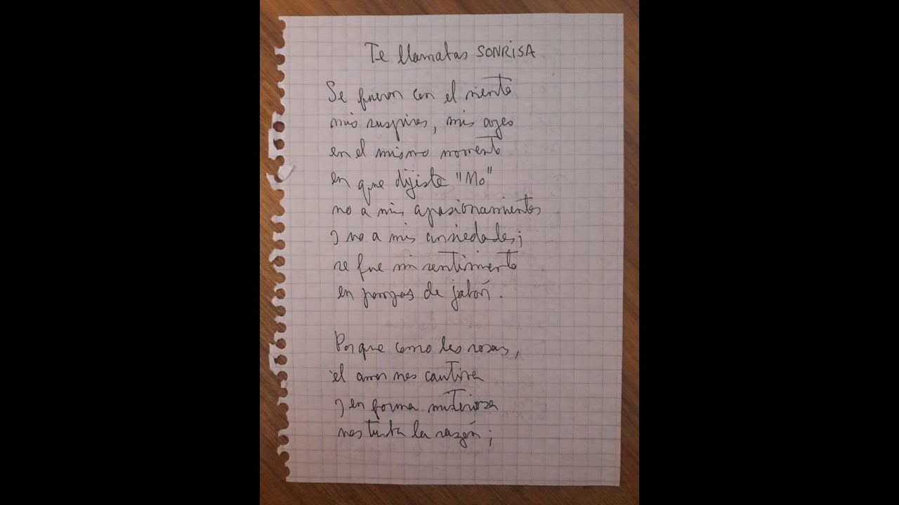 TE LLAMABAS SONRISA - Matilde Casazola