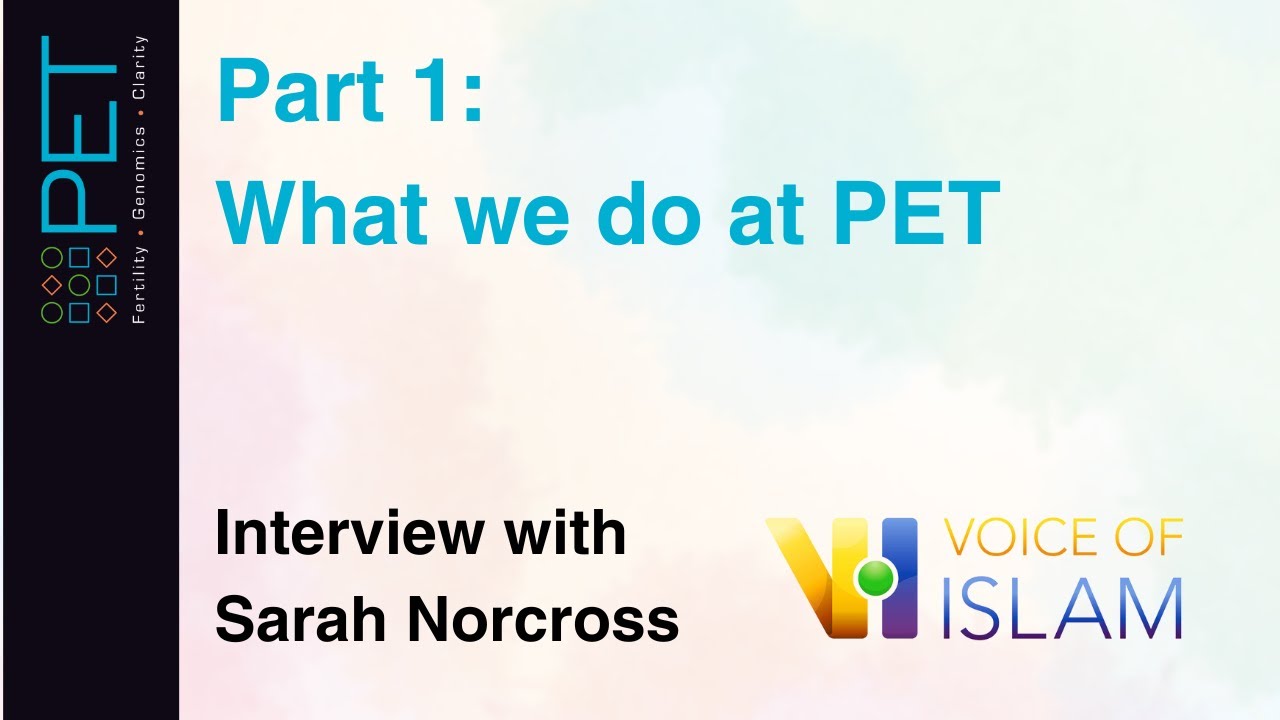 Sarah Norcross interviewed by Voice of Islam, Part 1 &bull; What we do at PET