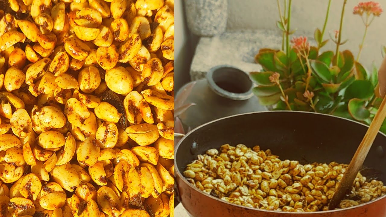 masala peanuts, #congress kadlebeeja at home #masalapeanuts #peanuts