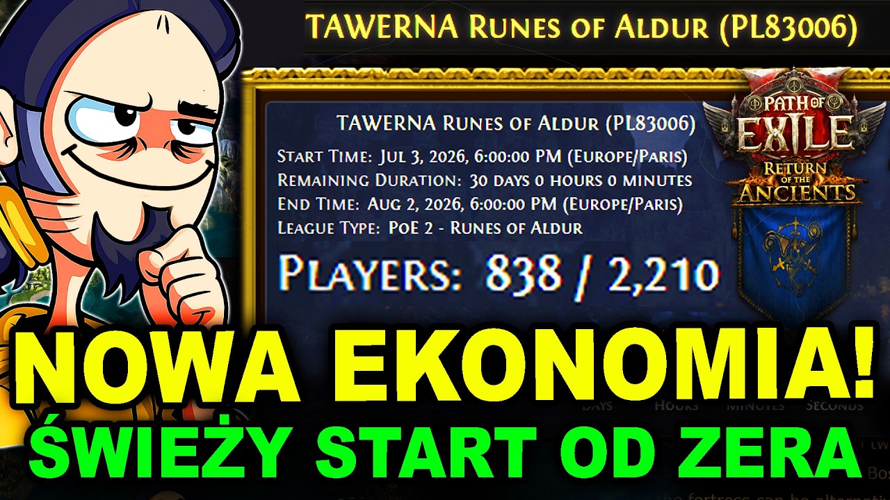 NOWA EKONOMIA! Świeży Start w Path of Exile 2 TAWERNA Runes of Aldur