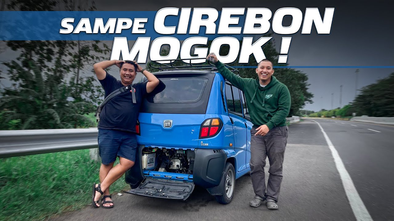 MUDIK NAIK BAJAJ QUTE MALAH MOGOK DIJALAN, KARENA APA YA?