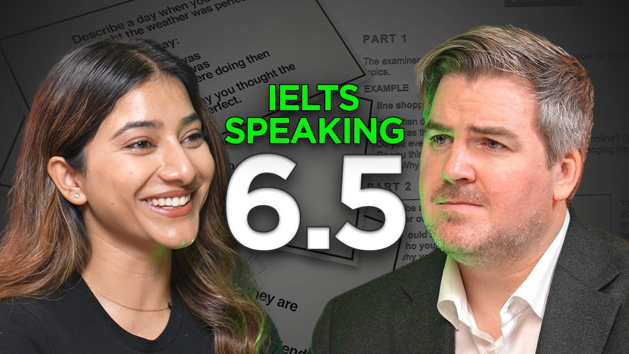 IELTS Speaking Test- Band 6.5