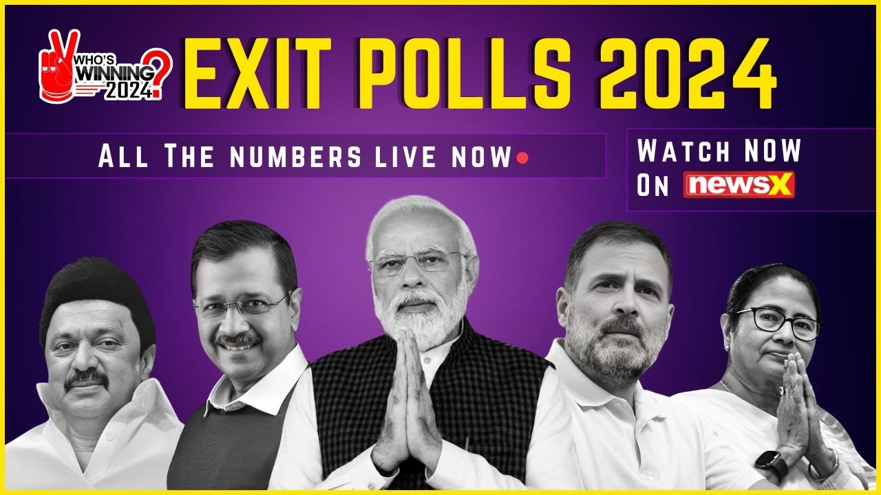 NewsX - D-Dynamics Exit Poll 2024 | All India Numbers | General Election 2024