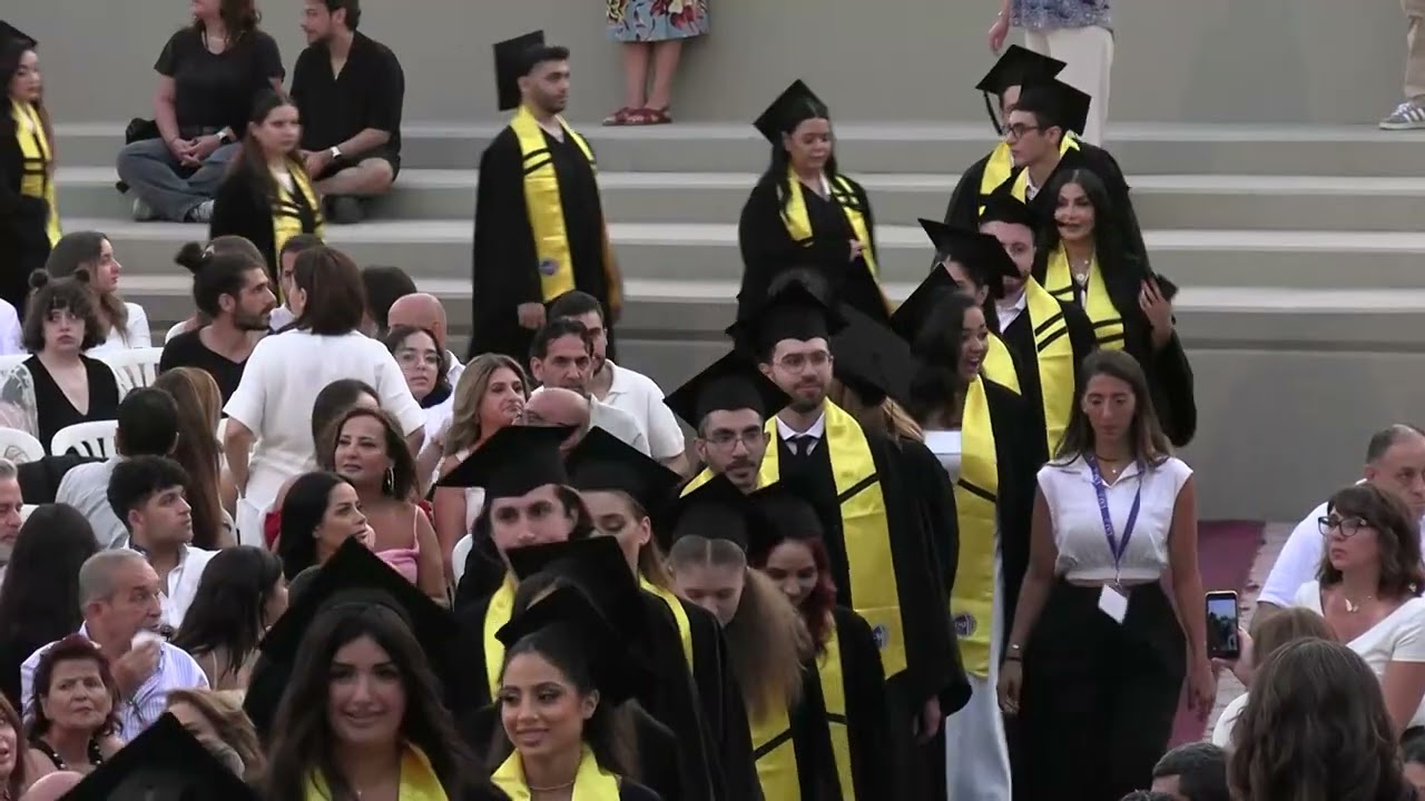 Cérémonie de remise des diplômes du lundi 21 juillet 2025