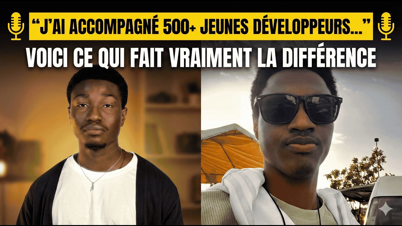 J’ai accompagné 500+ jeunes développeurs… voici ce qui fait vraiment la différence