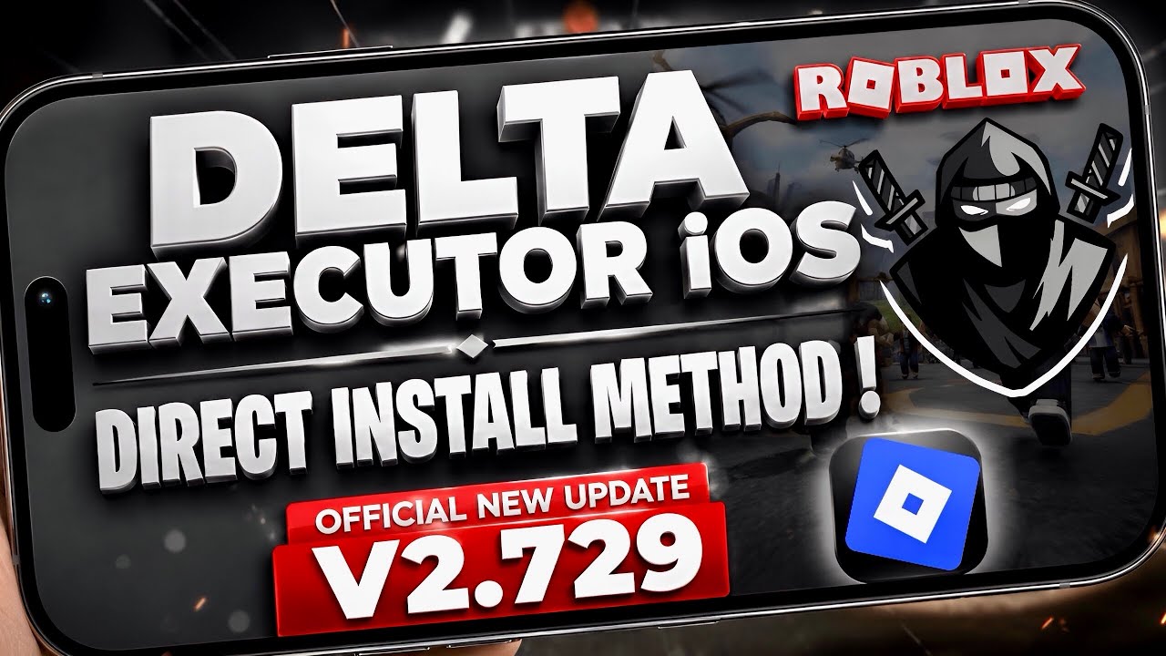 Прямая установка Delta Executor Mobile: НОВОЕ обновление [v2.729] для Roblox на iOS | ЛУЧШИЙ Robl...
