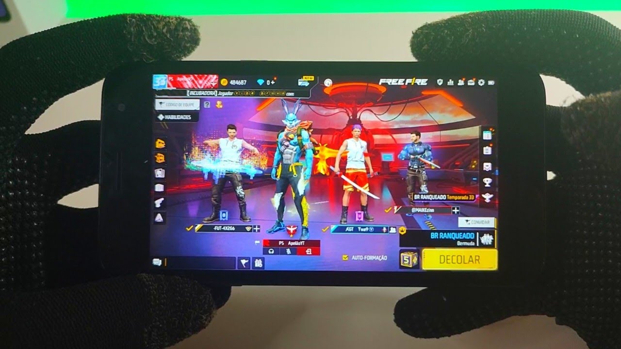 J2 CORE FREE FIRE NO ULTRA E SQUAD📱 Será Que Rodou ? 😱