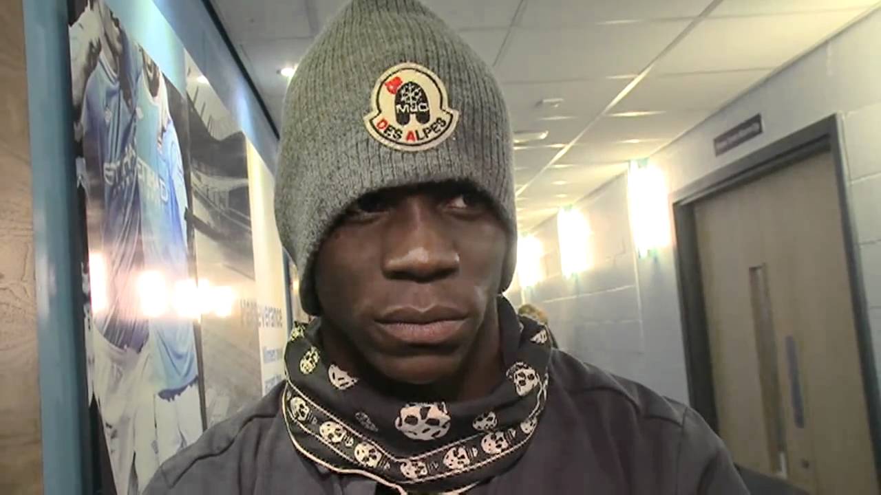 Mario Balotelli 2011 interview about smiling after scoring a goal
