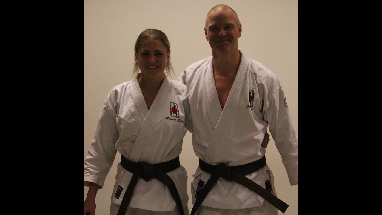 Ju-jutsu gradering till brunt bälte