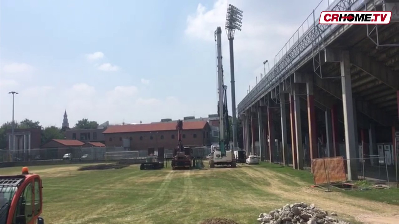 Stadio Zini: iniziati i lavori di copertura