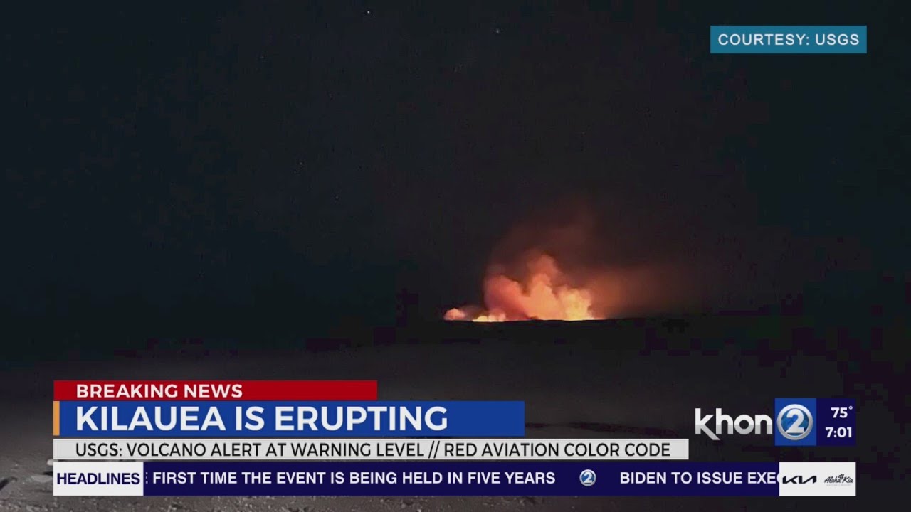 Hawaiian Volcano Observatory details new Kīlauea eruption