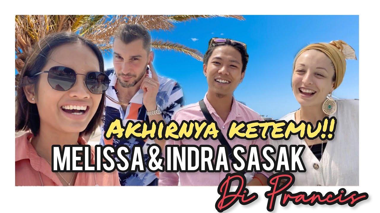 Akhirnya Ketemu Keluarga #INDRASASAK di Saint Raphaël! Indra senang bisa makan bakso di Prancis!