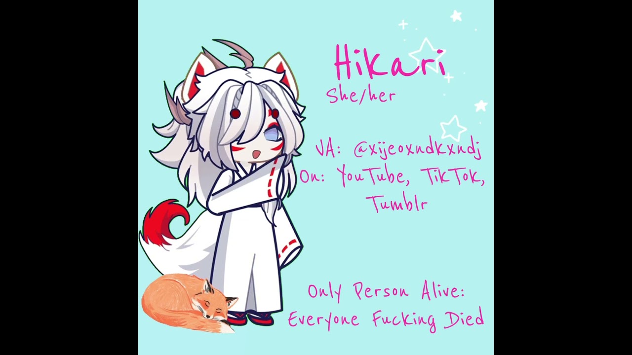 Meet our Hikari VA! #gacha #oc #voiceacting