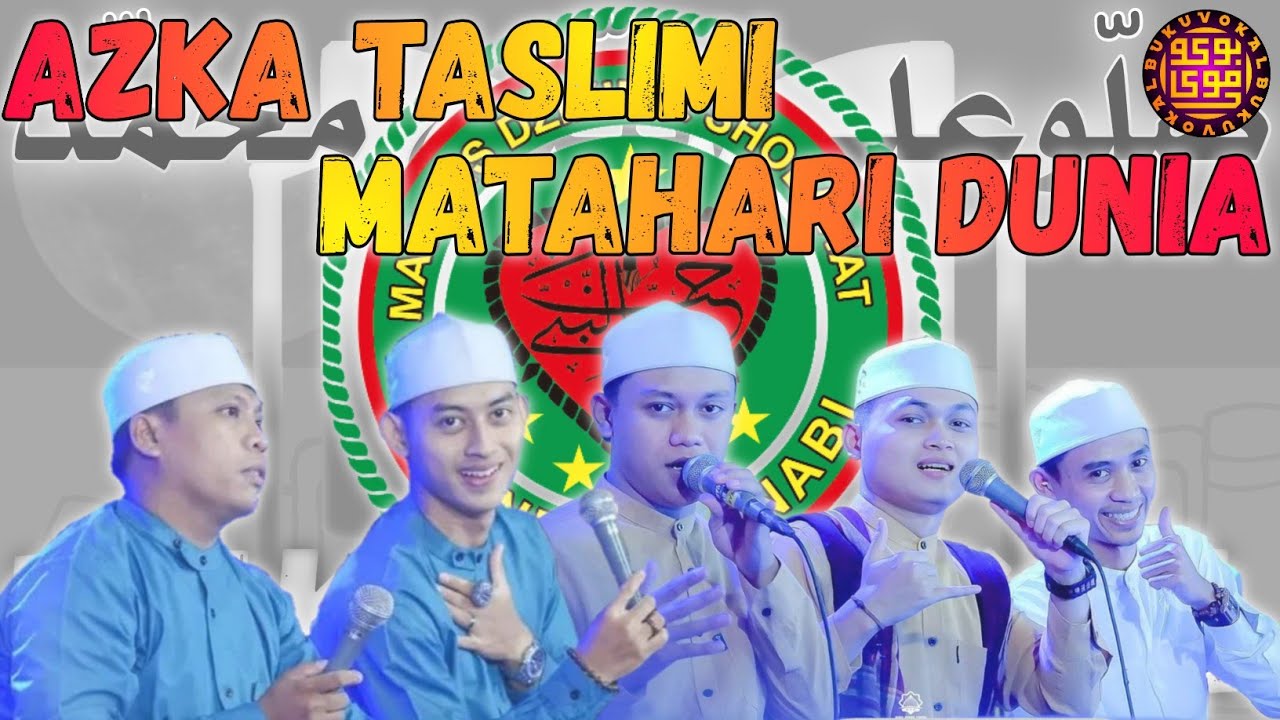 LIRIK SHOLAWAT - Azka Taslimi - Matahari Dunia | Gandrung Nabi